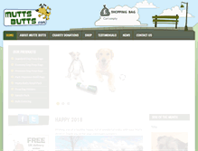 Tablet Screenshot of muttsbutts.com